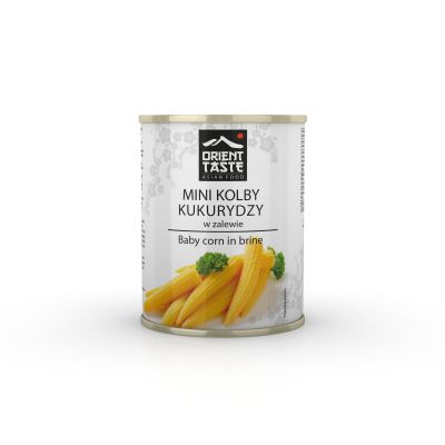 Kukurūzų mini burbuolės, ORIENT TASTE, 400 g / 230 g